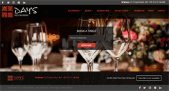 Desktop Screenshot of daysrestaurant.com